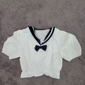 Girls Sailor Top
